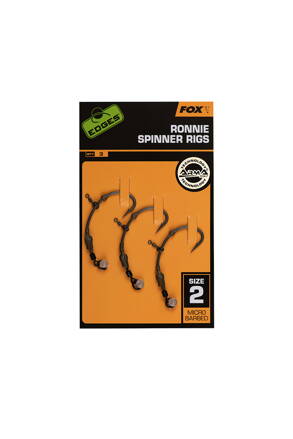 Fox EDGES™ Ronnie Spinner Rigs x3