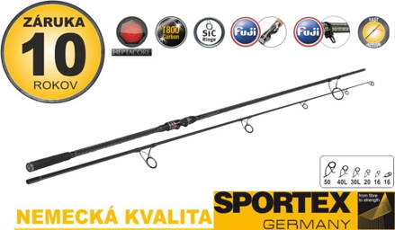 Kaprárske prúty SPORTEX Revolt Carp 2-diel