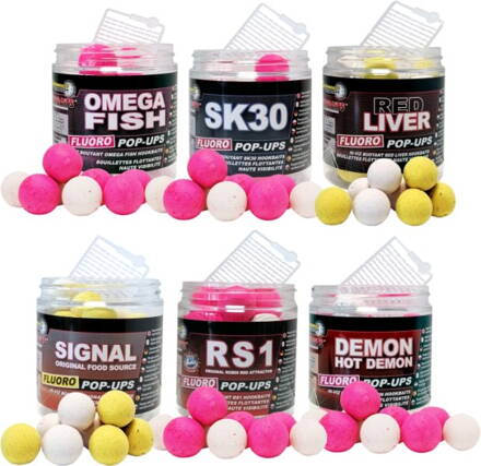 Starbaits FLUO POP UP boilies 20mm/80g