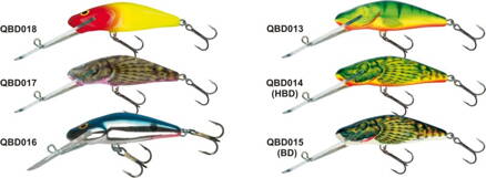 Salmo rybarske voblery bullhead BD6SDR