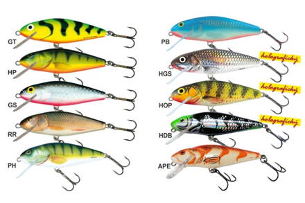 Salmo rybarske voblery PERCH PH8F