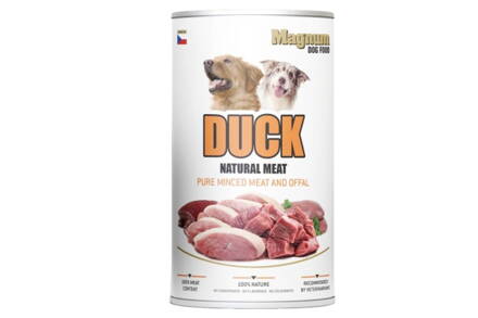 Pre psov Natural DUCK Meat dog 1200g