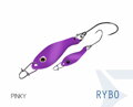 Plandavka Delphin RYBO - 0.5g SNOW Hook #8