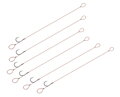Feedrový nadväzec Delphin Proxi 8 Loop / 6ks - 8cm #6 SM