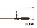 Montáž Delphin THE END Leadcore HELI / 3 ks - 80cm