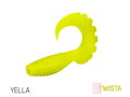 Umelá nástraha Delphin TWISTA UVs / 5ks - 10cm/YELLA
