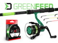 Feedrový set Delphin GreenFEED - 360cm/100g+3T+0,22mm