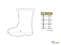 Vysoké zateplené topánky Delphin SnowTEX - 45
