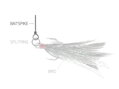 Nástrahový osteň Delphin BAIT SPIKE - L/30mm/10ks