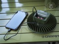 Ventilátor so svetlom Delphin Ventix - 4400 mAh