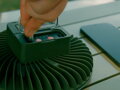 Ventilátor so svetlom Delphin Ventix - 4400 mAh