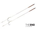 Nadväzec Delphin THE END Skin rig / 2ks - 20cm/25lbs/#8