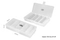Krabica Delphin TBX One 214-5P - 214x113x41mm