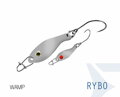 Plandavka Delphin RYBO - 0.5g SNOW Hook #8