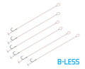 Feedrový nadväzec Delphin Proxi 8 Quickstop / 6ks - 8cm #6 SM