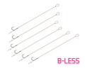 Nadväzec Delphin Proxi Sting / 6ks - 8cm / 0,10mm / B-LESS #8 / Sting 5mm