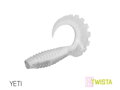 Umelá nástraha Delphin TWISTA UVs / 5ks - 8cm/MudGOLD