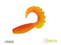 Umelá nástraha Delphin TWISTA UVs / 5ks - 10cm/YELLA
