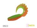Umelá nástraha Delphin TWISTA UVs / 5ks - 10cm/YELLA