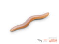 Umelá nástraha Delphin B! StinxWORM Cheese / 50ks - 4cm / FIRE