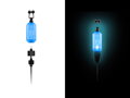 Svietiaci indikátor Delphin CUBIX Light - Fialový