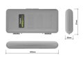 Box na method feedrové nadväzce Delphin HardBOX REAXE - 200x97mm