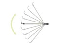 Feedrové rameno Delphin REAXE AngleARM - 70-110cm