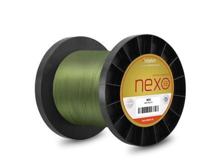 Delphin NEXO 8 zelená 1300m - 0,12mm 16,5lbs