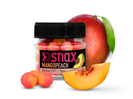 Nástraha D SNAX POP 10mm/20g | Mango-Broskyňa