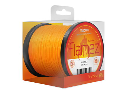 Delphin FLAMEZ / oranžový - 0,28mm 5,9kg 600m