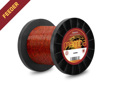 Delphin MAMBA Feeder / Fire - 0,26mm 5,2kg 6000m