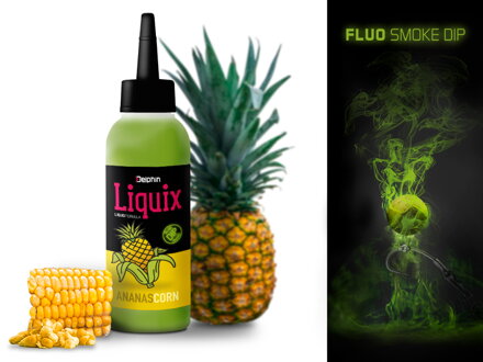 Fluo dip D SNAX LiquiX /100ml - Kukurica-Ananás