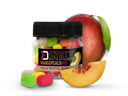 Nástraha MIX D SNAX WAFT 10x7mm/20g - Mango-Broskyňa