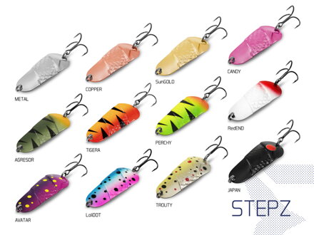 Plandavka Delphin STEPZ StripSCALE - 10g CANDY Hook #2