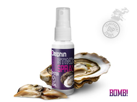 Dipovací sprej Delphin STINX SPRAY/30ml - Ustrica /transparentný
