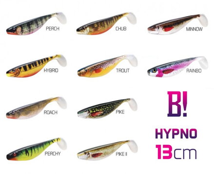 Umelá nástraha BOMB! HYPNO / 2ks - 13cm/3D MINNOW