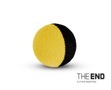 THE END ZIG RIG čierno-žlté / 10ks - 12mm