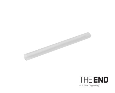 THE END Zmršťovacia bužírka 43mm x 3mm /50ks - 43mm x 3mm