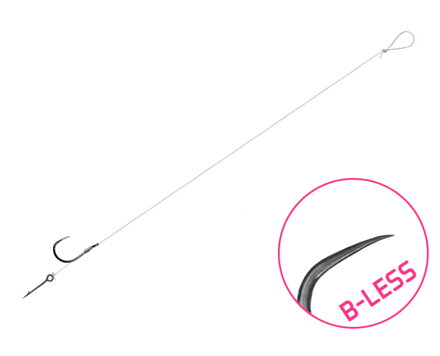 Nadväzec Delphin FLR Sting / 6ks - 8cm / 0,22mm / B-LESS #6 / Sting 5mm