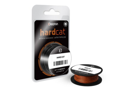 Delphin HARD CAT / červeno-hnedá - 0,80mm 78,2kg 10m
