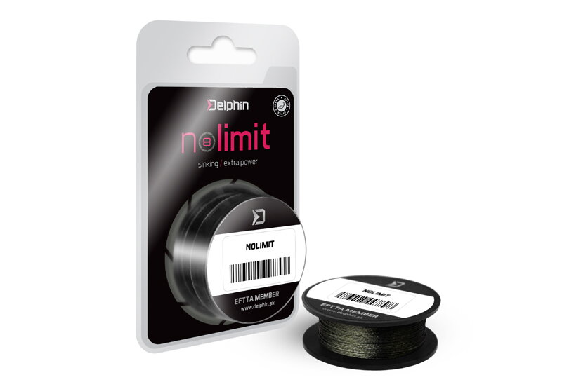 Delphin NOLIMIT Hookline zelená 20m - 30lbs Delphin NOLIMIT Hookline zelená 20m - 30lbs