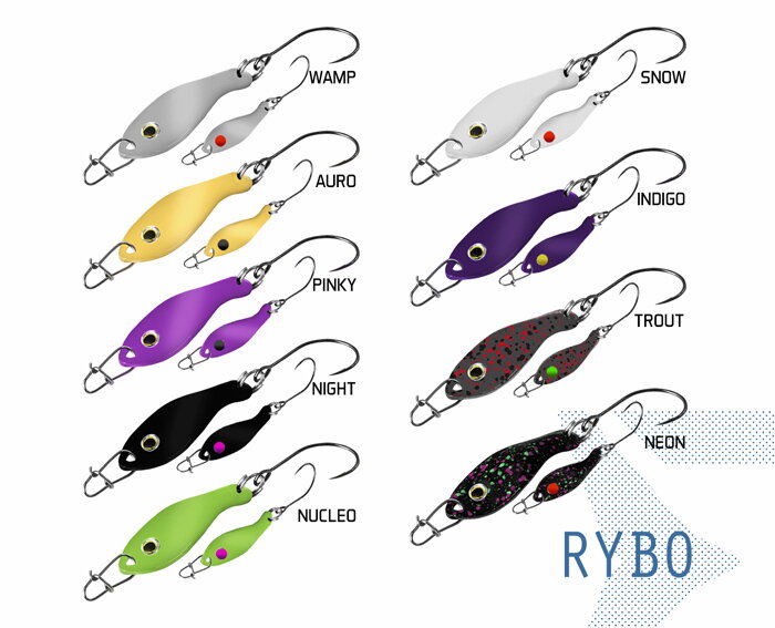 Plandavka Delphin RYBO - 0.5g INDIGO Hook #8