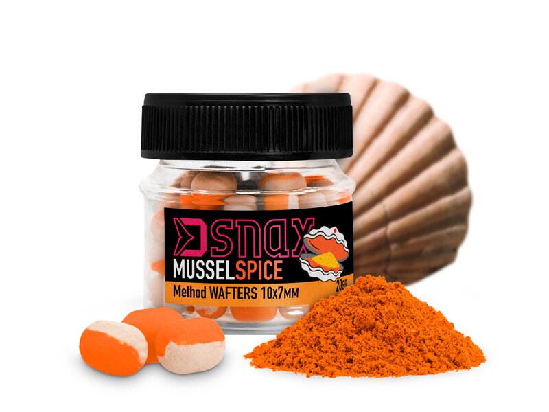Nástraha D SNAX WAFT 7x5.5mm/20g - Mušľa-Korenie Nástraha D SNAX WAFT 7x5.5mm/20g - Mušľa-Korenie