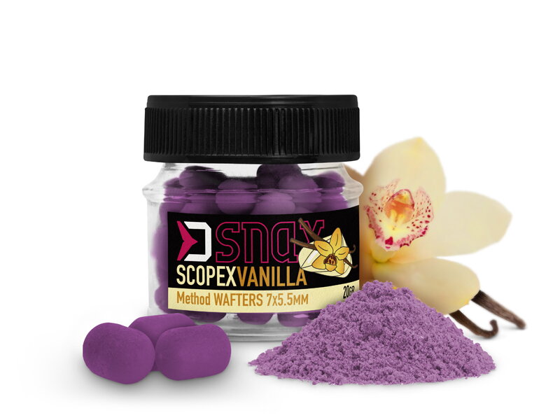Nástraha D SNAX WAFT 7x5.5mm/20g - Scopex-Vanilka Nástraha D SNAX WAFT 7x5.5mm/20g - Scopex-Vanilka
