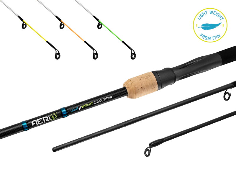 Set špičiek AERIS Feeder - UL+L+M/ Carbon/ 3ks