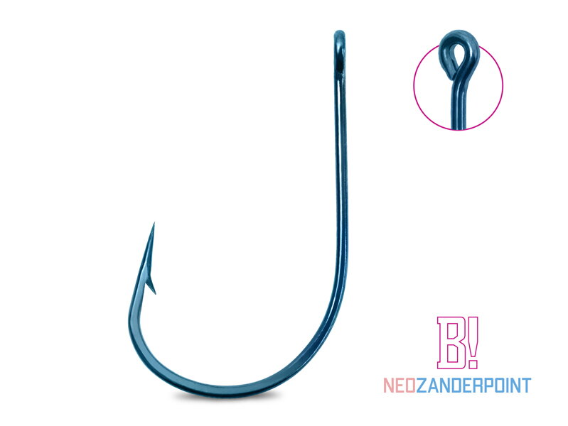 Háčik Delphin B! NEO ZanderPoint BLU / 10ks - 3/0
