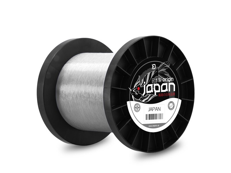 Vlasec Delphin JAPAN Origin / Ultra číra - 0,330mm 8,23kg 4600m Vlasec Delphin JAPAN Origin / Ultra číra - 0,330mm 8,23kg 4600m
