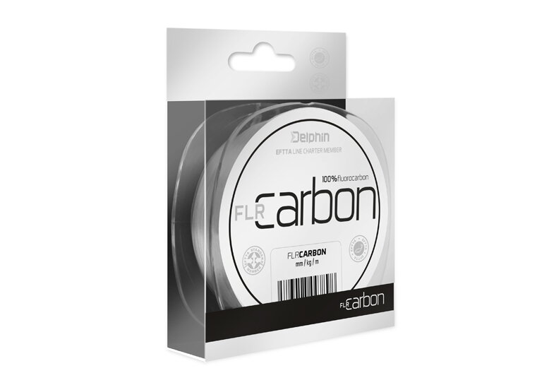 Delphin FLR CARBON - 100% fluorokarbón transp. - 0,23mm 4,2kg 50m