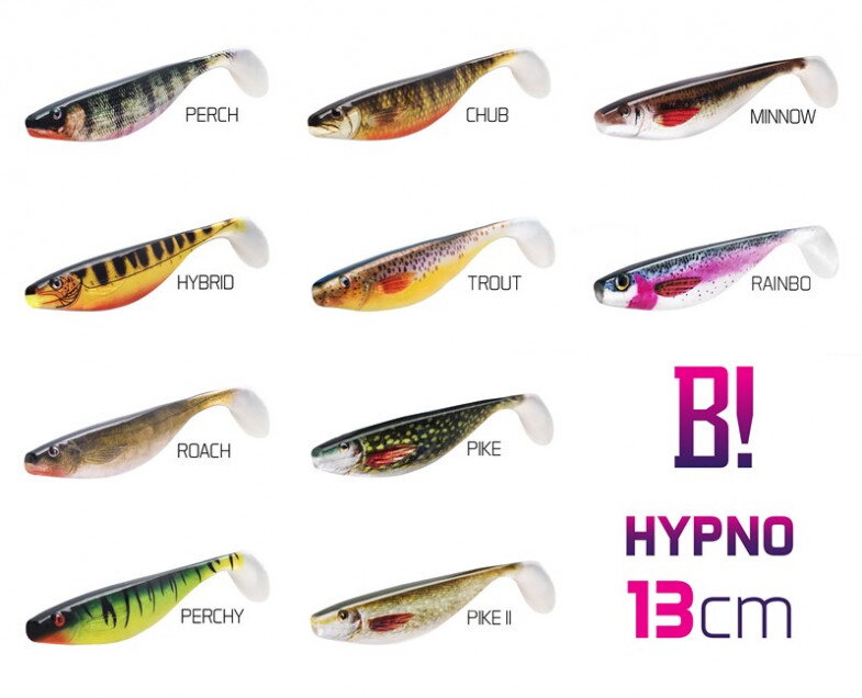 Umelá nástraha BOMB! HYPNO / 2ks - 13cm/3D MINNOW Umelá nástraha BOMB! HYPNO / 2ks - 13cm/3D MINNOW