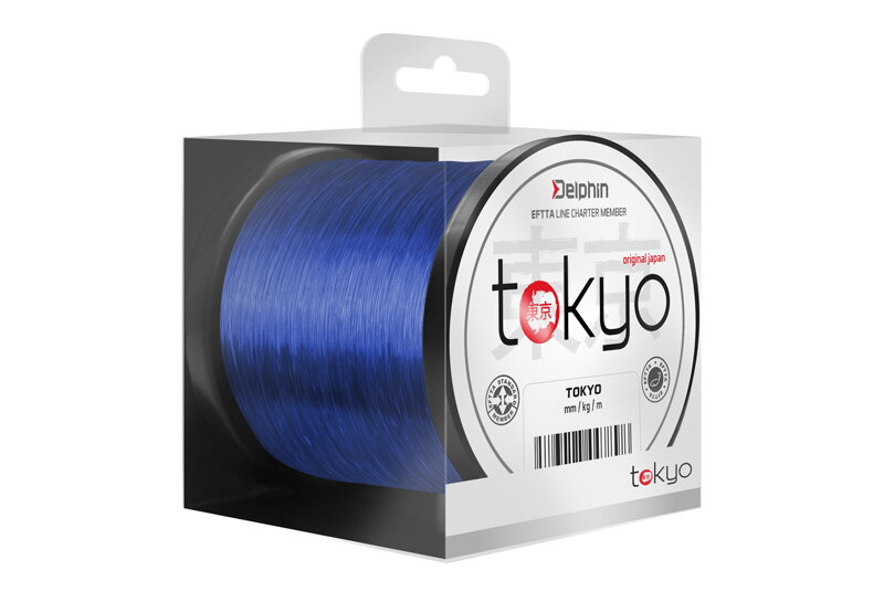 Delphin TOKYO modrý 1100m - 0,33mm 18lbs Delphin TOKYO modrý 1100m - 0,33mm 18lbs
